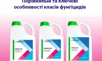 Порівняльні та ключові особливості класів фунгіцидів